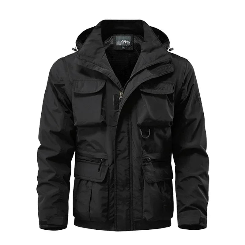 Veste Cargo Multi-Poches Homme – Imperméable & Modulable - BLACKBEARD OUTDOOR INDUSTRIES