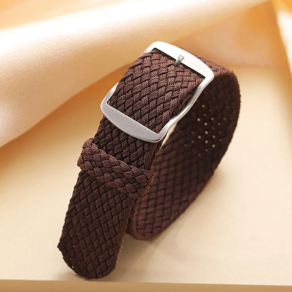 Bracelet de Montre en Toile Nylon Tissée – Compatible avec Omega, Seiko, Samsung, Huawei et Autres Montres - BLACKBEARD OUTDOOR INDUSTRIES