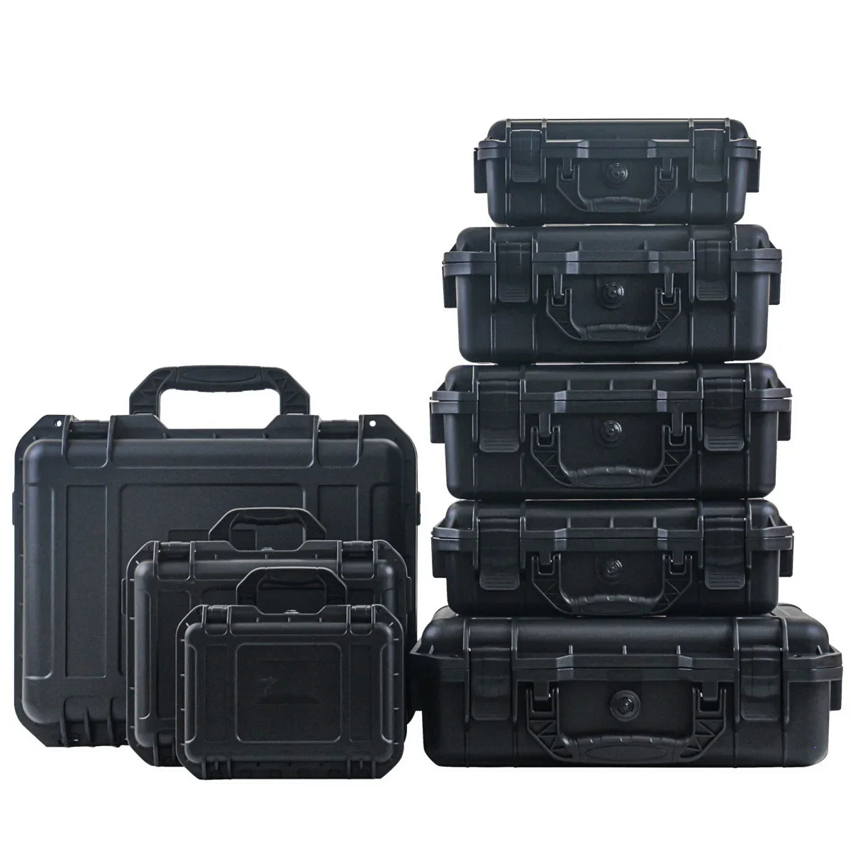 Mallette de Transport Rigide Étanche avec Mousse Prédécoupée – Boîte de Rangement de Sécurité pour Outils, Matériel, Optique, Drone Ma boutique