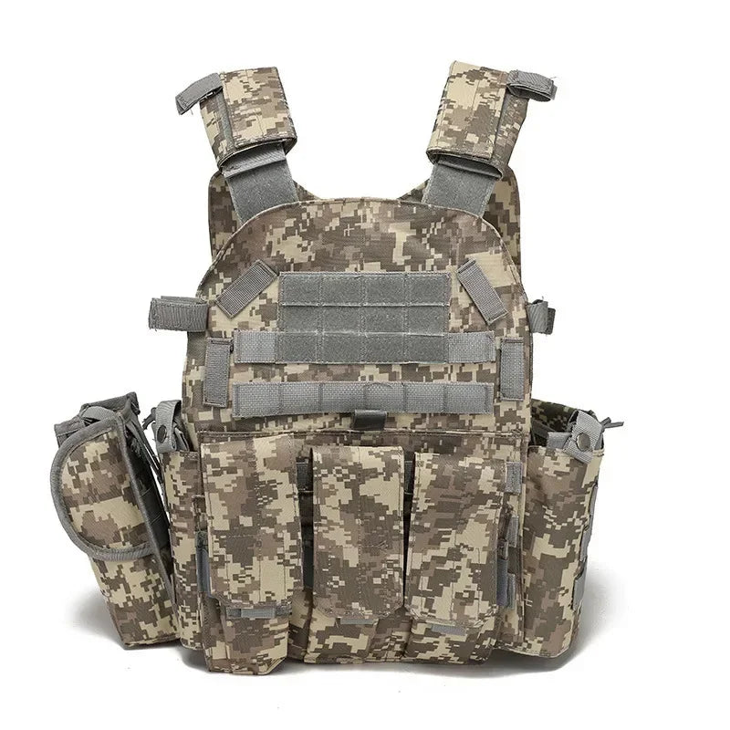 Gilet Tactique Militaire 6094 – Airsoft, Chasse, Armée, Wargame - BLACKBEARD OUTDOOR INDUSTRIES