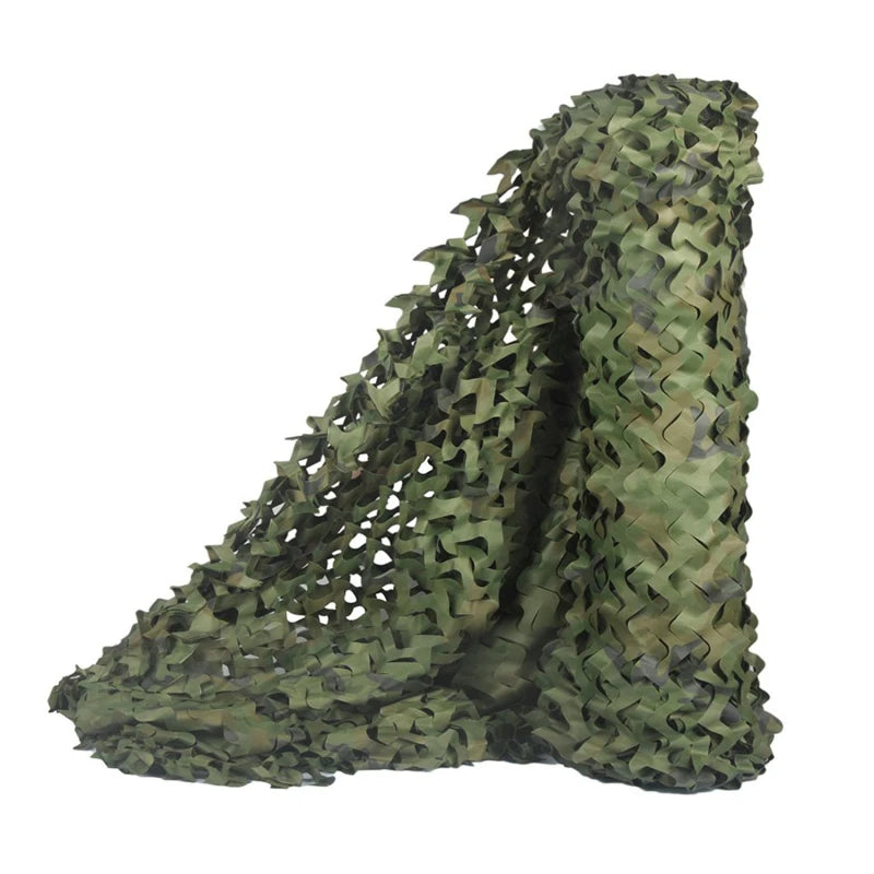 Filet de Camouflage - Filet de Camouflage pour Chasse, Tente de Jardin, Awnings de Voiture, Plusieurs Couleurs (Blanc, Bleu, Vert, Noir, Jungle, Désert) - BLACKBEARD OUTDOOR INDUSTRIES