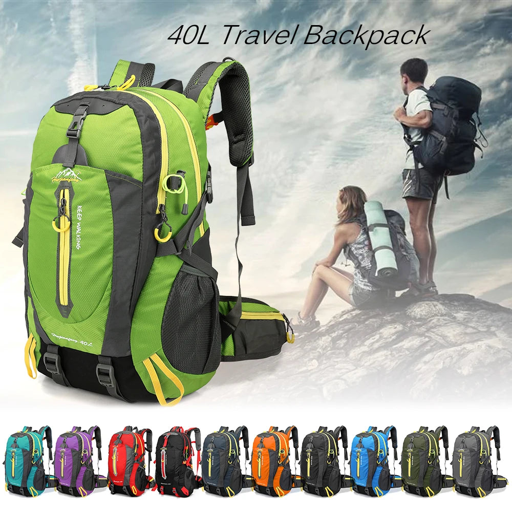 Sac à Dos de Randonnée 40L – TOMSHOO | Étanche, Léger et Polyvalent pour Hommes & Femmes - BLACKBEARD OUTDOOR INDUSTRIES