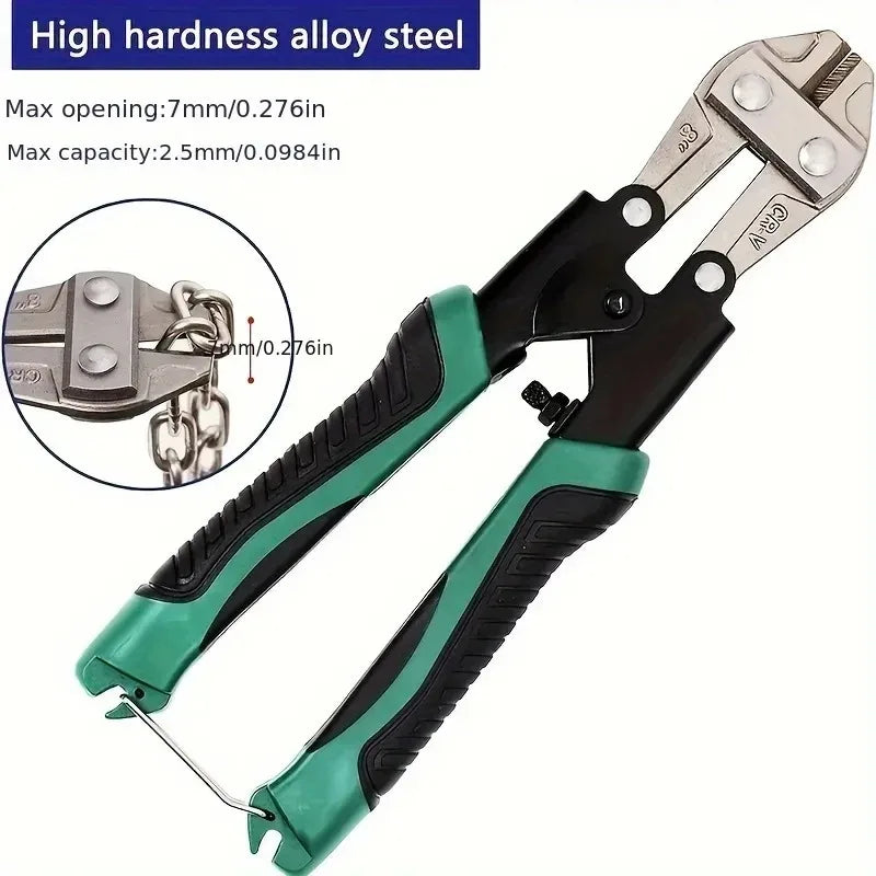 Mini Coupe-Boulons 8" Multitool – Pince Coupante Multifonction en Acier Chrome Vanadium - BLACKBEARD OUTDOOR INDUSTRIES