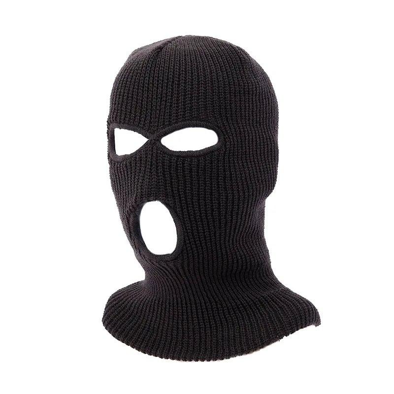 cagoule de Ski en Tricot pour Moto - Masque de Visage Complet Anti-Froid Hiver pour Hommes et Femmes - BLACKBEARD OUTDOOR INDUSTRIES