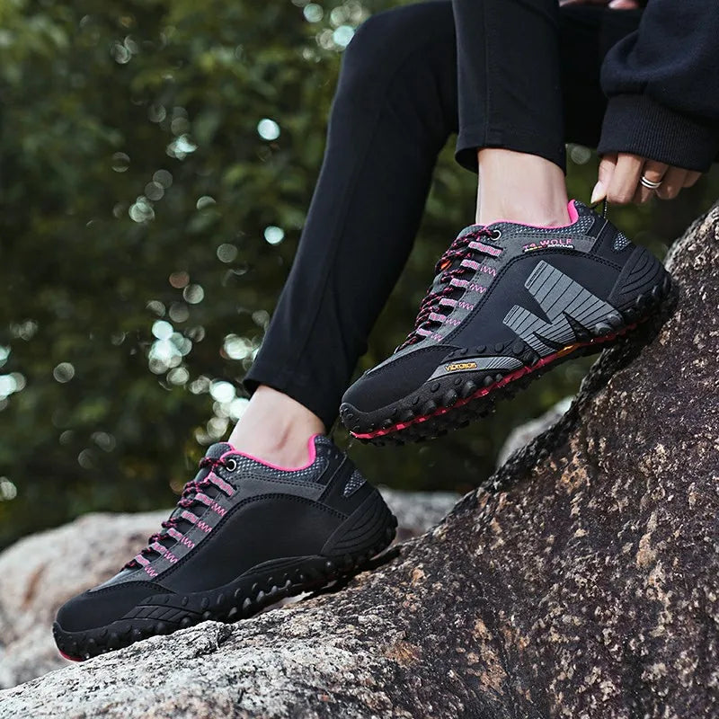 Chaussures de Randonnée Imperméables – Trekking Outdoor Unisexe | Printemps & Mi-saison | Cuir Véritable - BLACKBEARD OUTDOOR INDUSTRIES