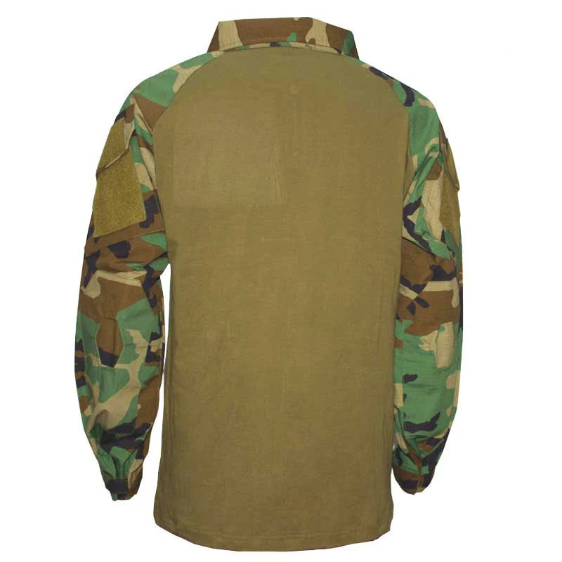 🪖 Chemise de Combat Camouflage Homme – TOMITANY Airsoft | Paintball | Randonnée | Tactique | Manches longues - BLACKBEARD OUTDOOR INDUSTRIES