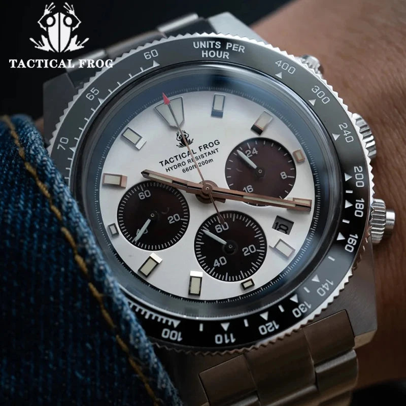 Tactical Frog TF004 – Montre Chronographe Homme 41 mm - BLACKBEARD OUTDOOR INDUSTRIES