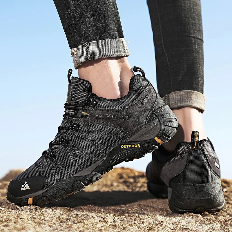 Chaussures de Randonnée Homme HIKEUP – Antidérapantes, Respirantes, Résistantes – Trekking, Escalade, Chasse, Tourisme - BLACKBEARD OUTDOOR INDUSTRIES