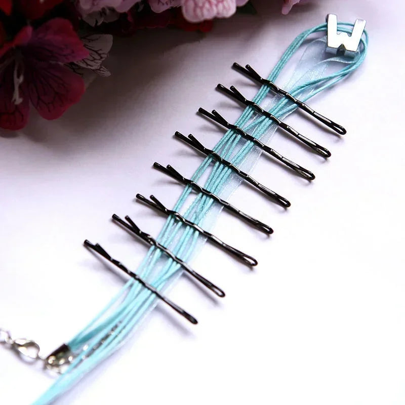60/240 Pcs Pinces à Cheveux Noires U-Shape – Bobby Pins Invisibles, Métal Ondulé pour Coiffure - BLACKBEARD OUTDOOR INDUSTRIES