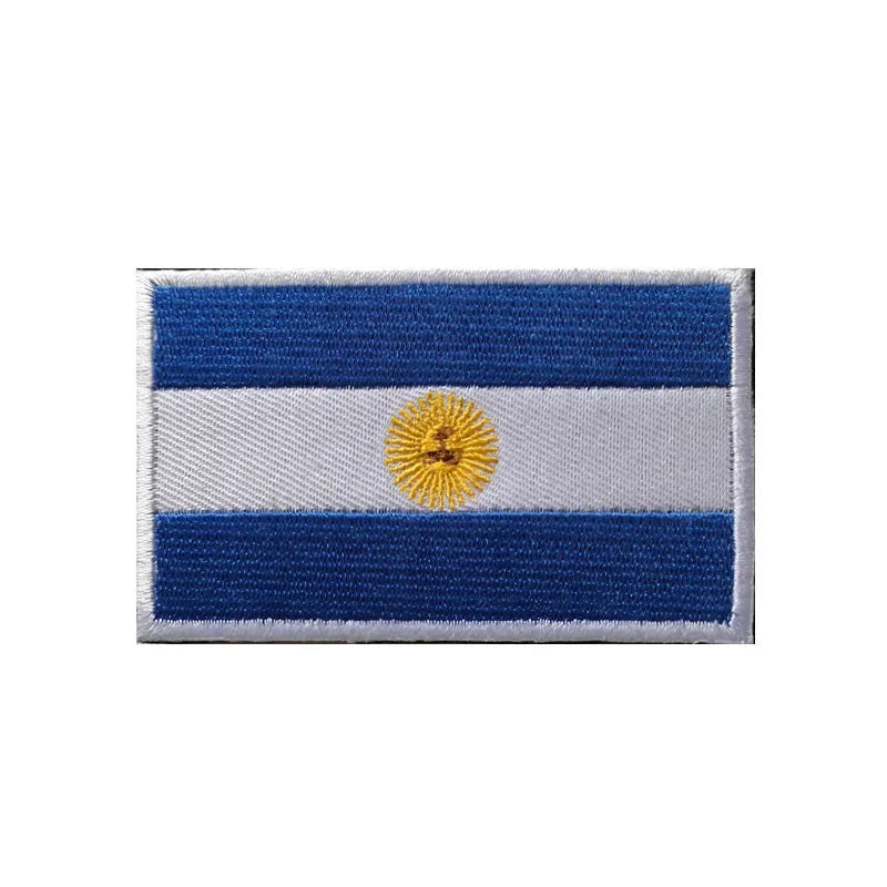 Patch Brodé Drapeau – international | Patch Militaire Tactique Velcro - BLACKBEARD OUTDOOR INDUSTRIES
