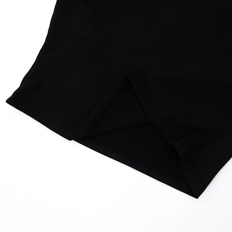 T-Shirt Court Femme Été 2025 | Col Montant – Uni, Extensible & Doux | Haut Basique Mode Casual - BLACKBEARD OUTDOOR INDUSTRIES