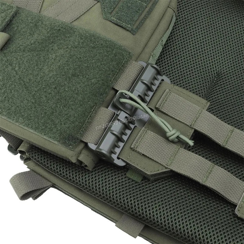 Gilet Tactique KZ Plate Carrier - Profil Bas, Léger, Ajustable, avec MOLLE et Système de Libération Rapide – Gilet de Combat pour Airsoft et Chasse - BLACKBEARD OUTDOOR INDUSTRIES