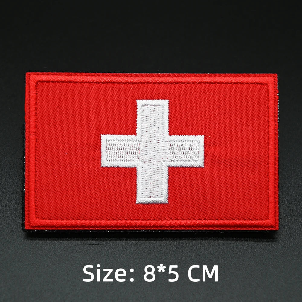 Patches Drapeaux Brodés Tactiques – international - BLACKBEARD OUTDOOR INDUSTRIES