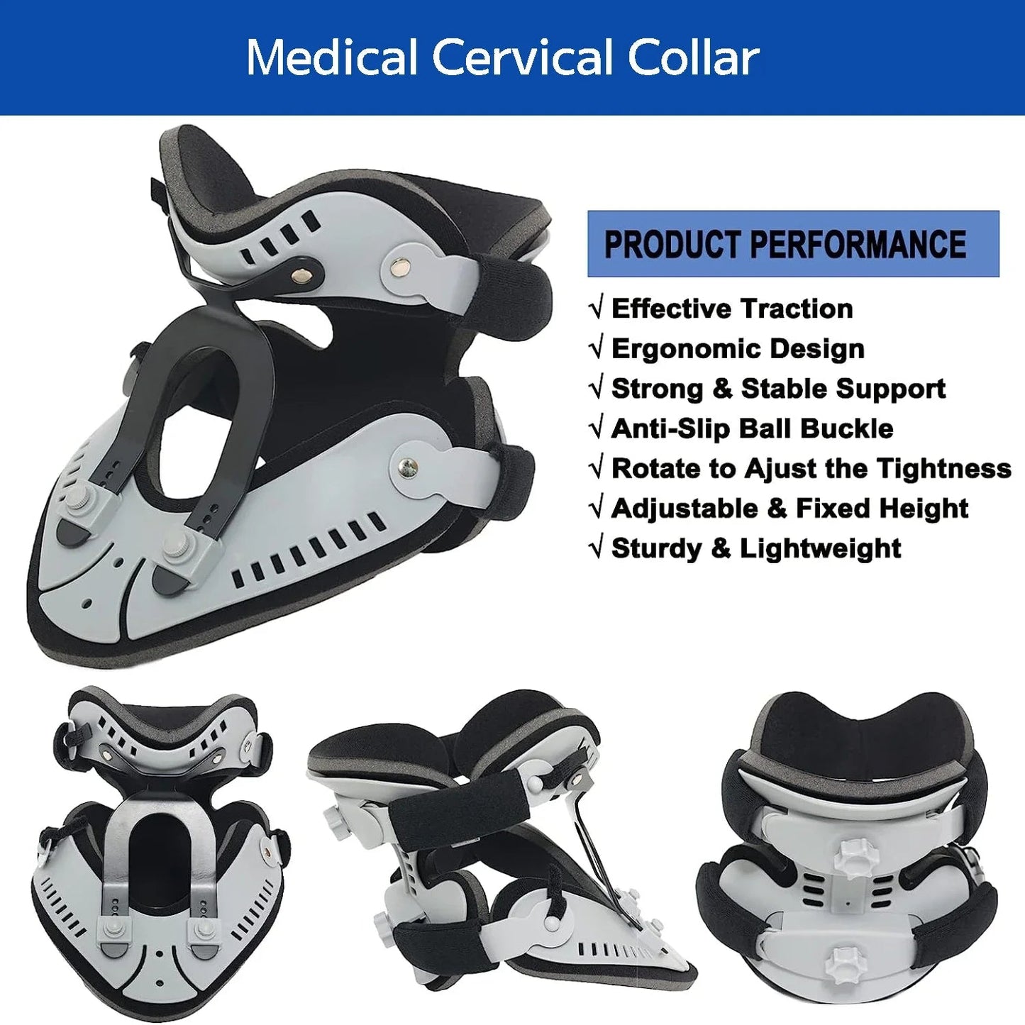 Prothèse cervicale ajustable de la marque KOMZER Ma boutique
