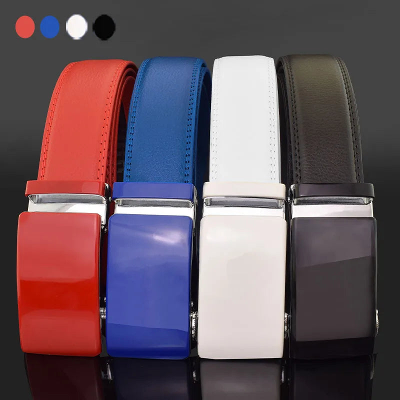 ceinture en cuir de vachette uni Ma boutique