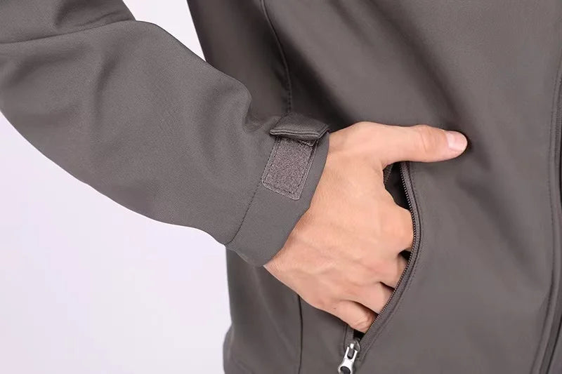 Ensemble Veste & Pantalon Tactique Homme Mazerout | Softshell Imperméable | Fleece Chaud | Randonnée, Pêche, Ski, Sécurité - BLACKBEARD OUTDOOR INDUSTRIES