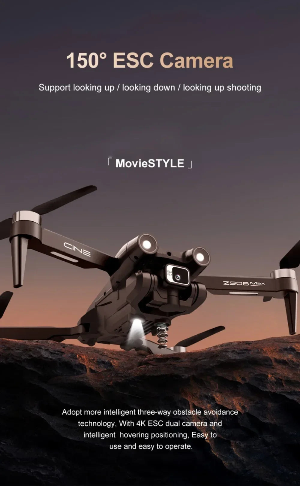 Xiaomi Mijia Z908 Pro max Drone 4K Professional HD Dual Camera 5G WIFI Ma boutique