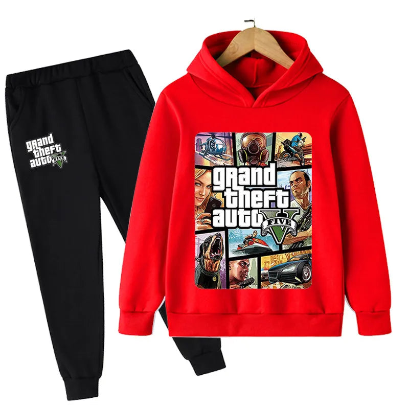 ensemble de jogging pour enfant imprimé GTA 5 Ma boutique