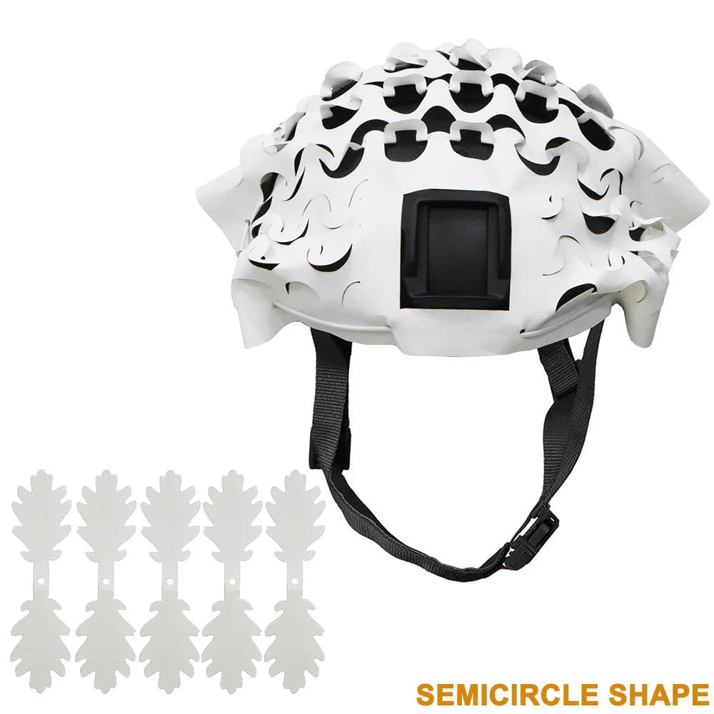 Housse de Casque Airsoft 3D Camo avec Découpe Laser en Forme de Feuilles Ma boutique