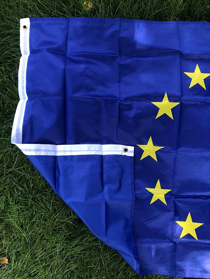 Drapeau de l'Union Européenne 90x150 cm – Bannière en Polyester pour Décoration BLACKBEARD OUTDOOR INDUSTRIES
