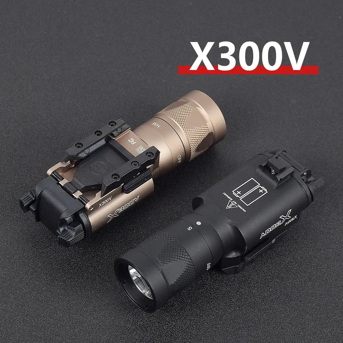 Lampe Tactique X300 Ultra / XH35 / X300V – LED Haute Puissance pour Rail 20mm - BLACKBEARD OUTDOOR INDUSTRIES