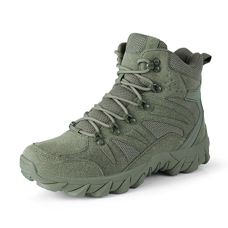 Bottes de Combat Tactiques Améliorées pour Homme - Chaussures de Randonnée Résistantes et Respirantes BLACKBEARD OUTDOOR INDUSTRIES