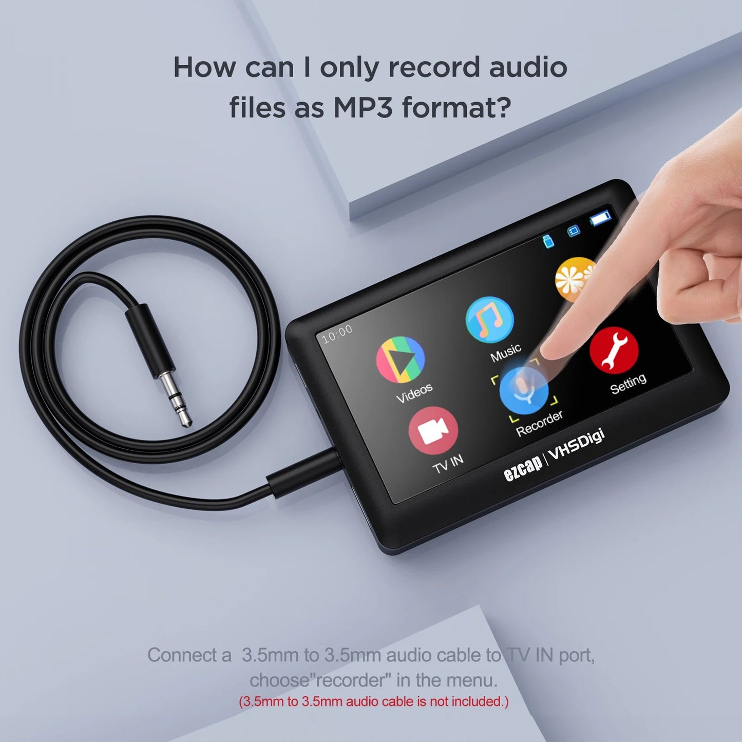 Ezcap180 Vhs Player Recorder Ma boutique