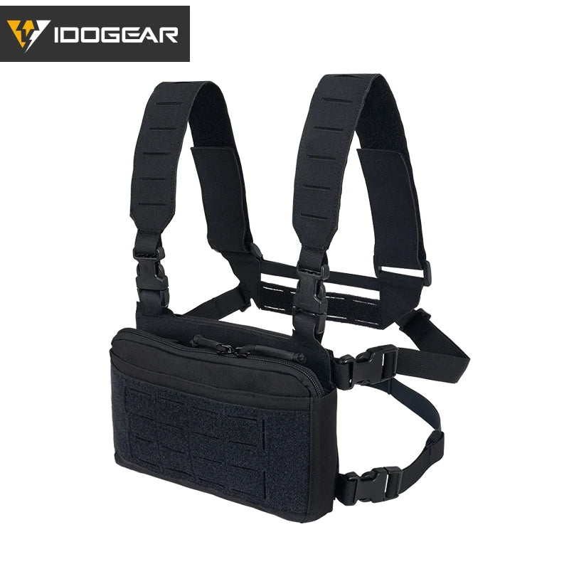 IDOGEAR KGR Tactical Chest Rig MOLLE – Harnais Tactique Compact Ma boutique