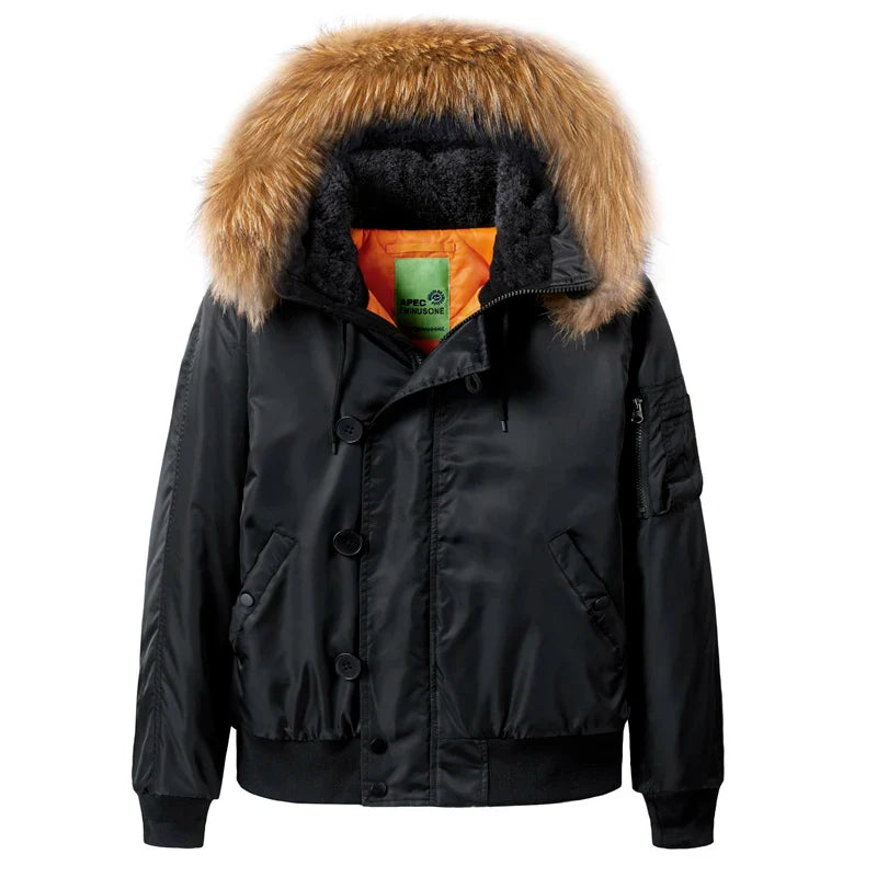 Veste Bombardier Homme Hiver Chaude - BLACKBEARD OUTDOOR INDUSTRIES