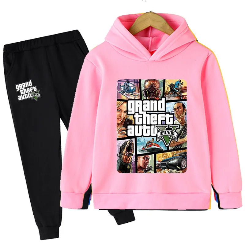 ensemble de jogging pour enfant imprimé GTA 5 Ma boutique