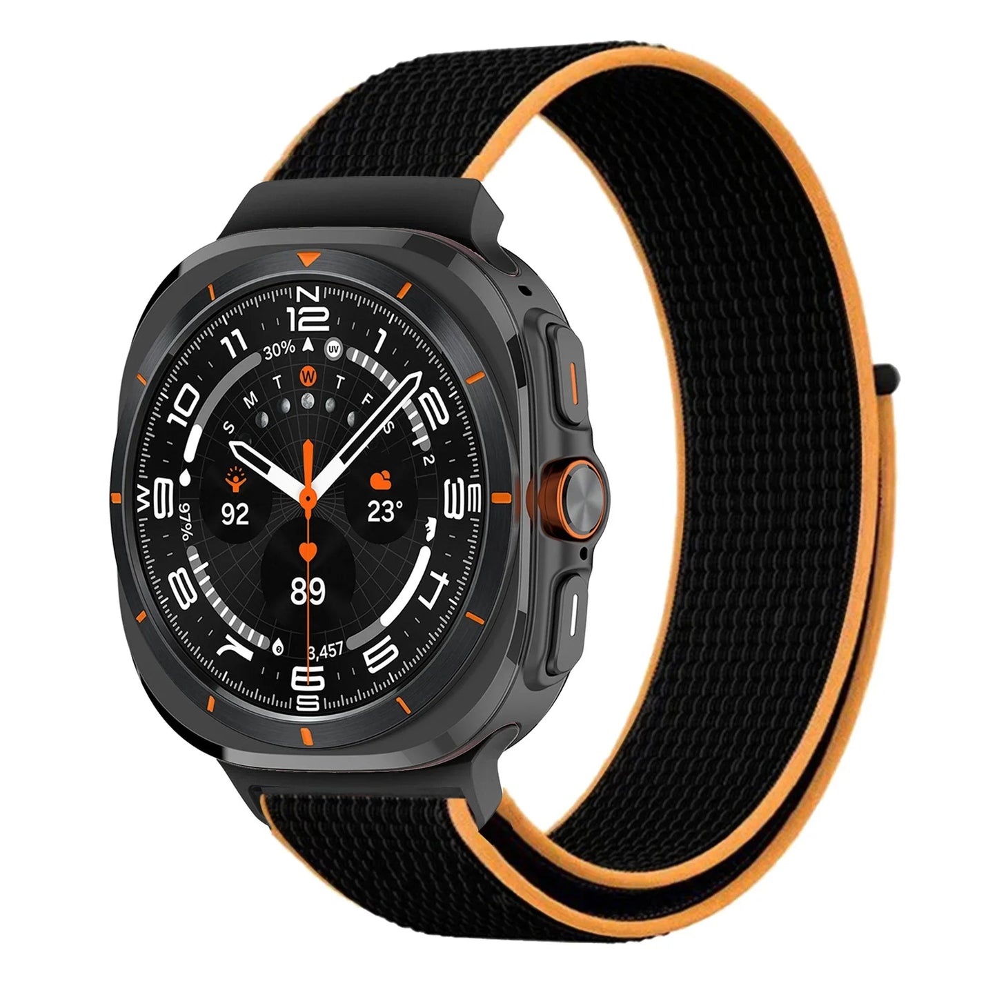 Bracelet en Nylon pour Samsung Galaxy Watch Ultra 47mm – Confortable et Respirant BLACKBEARD OUTDOOR INDUSTRIES