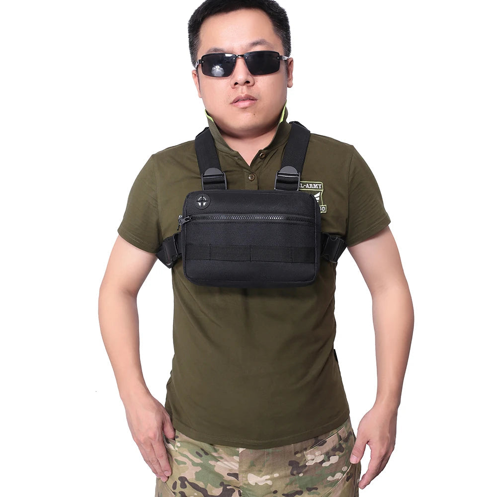Molle Chest Bag - Sac de Poitrine Front Pack, EDC, Streetwear, Outdoor et Chasse BLACKBEARD OUTDOOR INDUSTRIES