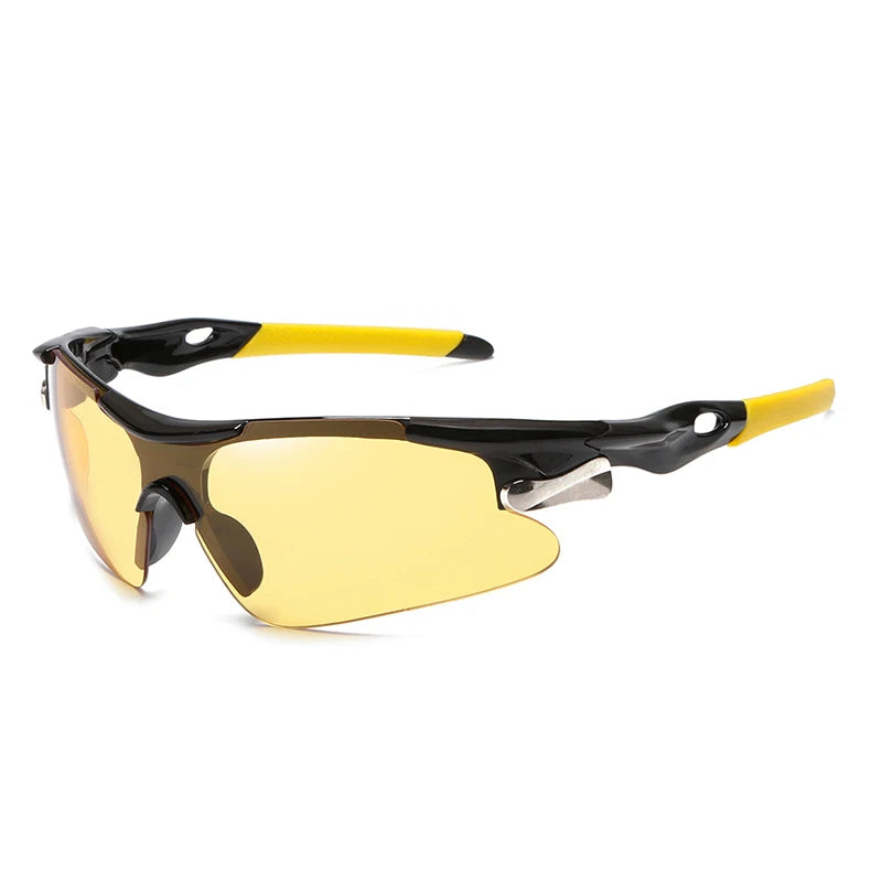 Lunettes de Soleil Sport RR7427 – Cyclisme Route & VTT Protection Totale – Confort Léger – Design Agressif - BLACKBEARD OUTDOOR INDUSTRIES