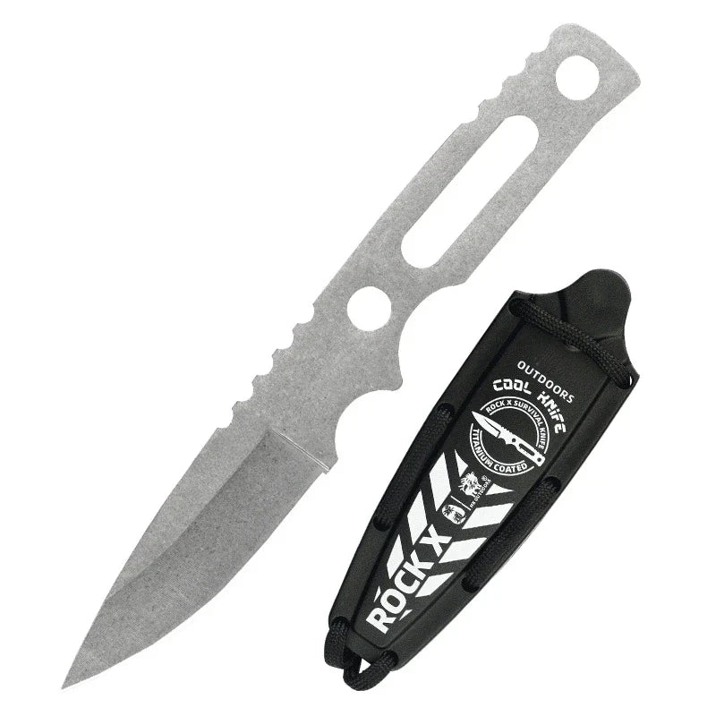 Couteau Fixe Portable avec Étui – Lame Acier Inoxydable | Camping & Outdoor - BLACKBEARD OUTDOOR INDUSTRIES