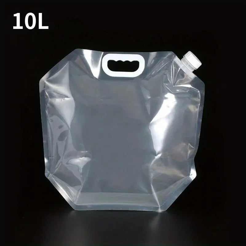 Jerrican Souple Pliable 5L / 10L – Réservoir d’Eau Portable pour Camping, Randonnée, Urgences, Survie - BLACKBEARD OUTDOOR INDUSTRIES
