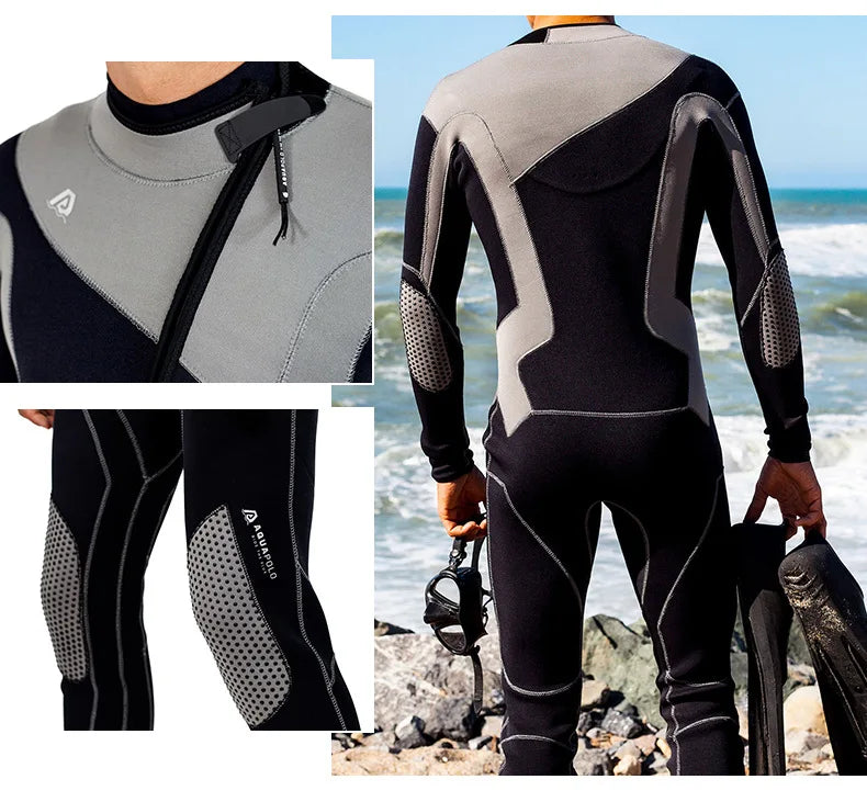 Combinaison de Plongée Homme 3MM Néoprène – Natation, Surf, Plongée, Snorkeling - BLACKBEARD OUTDOOR INDUSTRIES