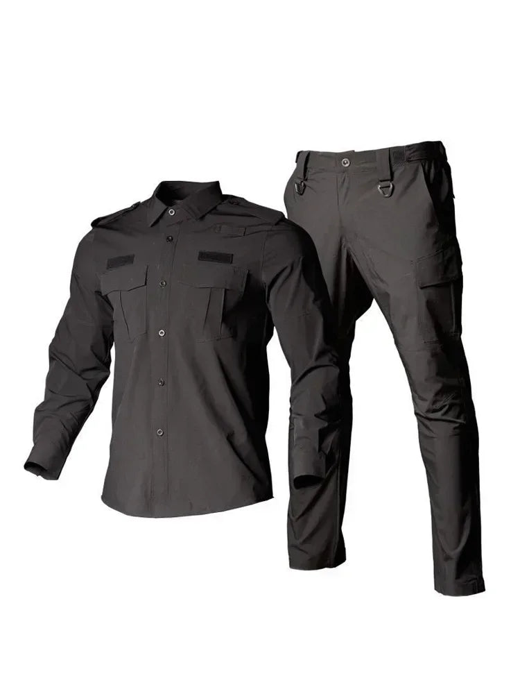 Ensemble de Travail 2 Pièces Homme – T-shirt Robuste + Pantalon - BLACKBEARD OUTDOOR INDUSTRIES