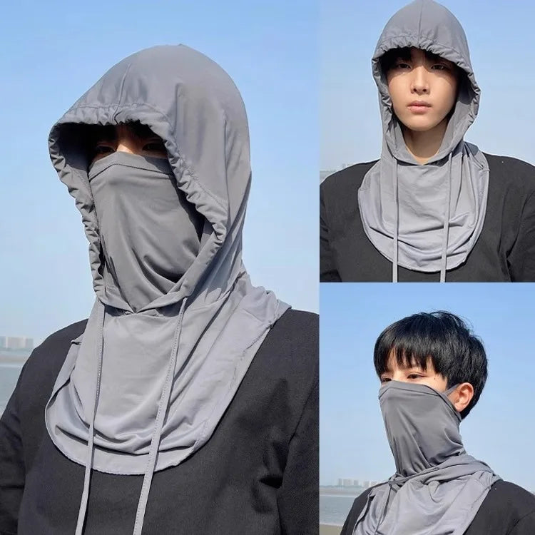 Balaclava Men Women Face Mask Sun/UV Protection Breathable Long Neck Covers Ma boutique