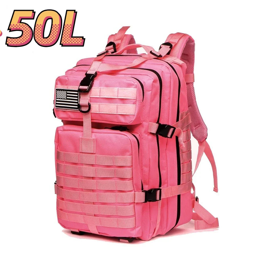 Thuram Sac à Dos Nylon 1000D Imperméable 30L/50L – Trekking, Pêche, Chasse, Camping, Randonnée - BLACKBEARD OUTDOOR INDUSTRIES