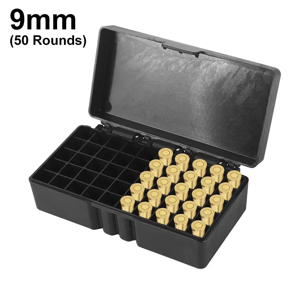 Boîte de Munitions Tactique 50 ou 100 Coups – Flip-Top – Pour Pistolet & Fusil Ma boutique