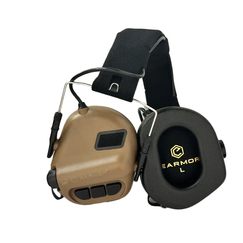 Earmor Original Tactical Headset M31 MOD4 - Casque de Protection Anti-Bruit Électronique pour Tir, Chasse et Environnement Bruyant BLACKBEARD OUTDOOR INDUSTRIES