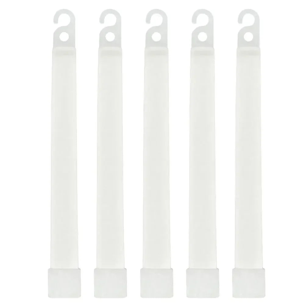 Lot de 50 Bâtons Lumineux Fluorescents 15 cm Équipement de Survie Militaire | Camping, Randonnée, SOS, Urgence, Fête | - BLACKBEARD OUTDOOR INDUSTRIES
