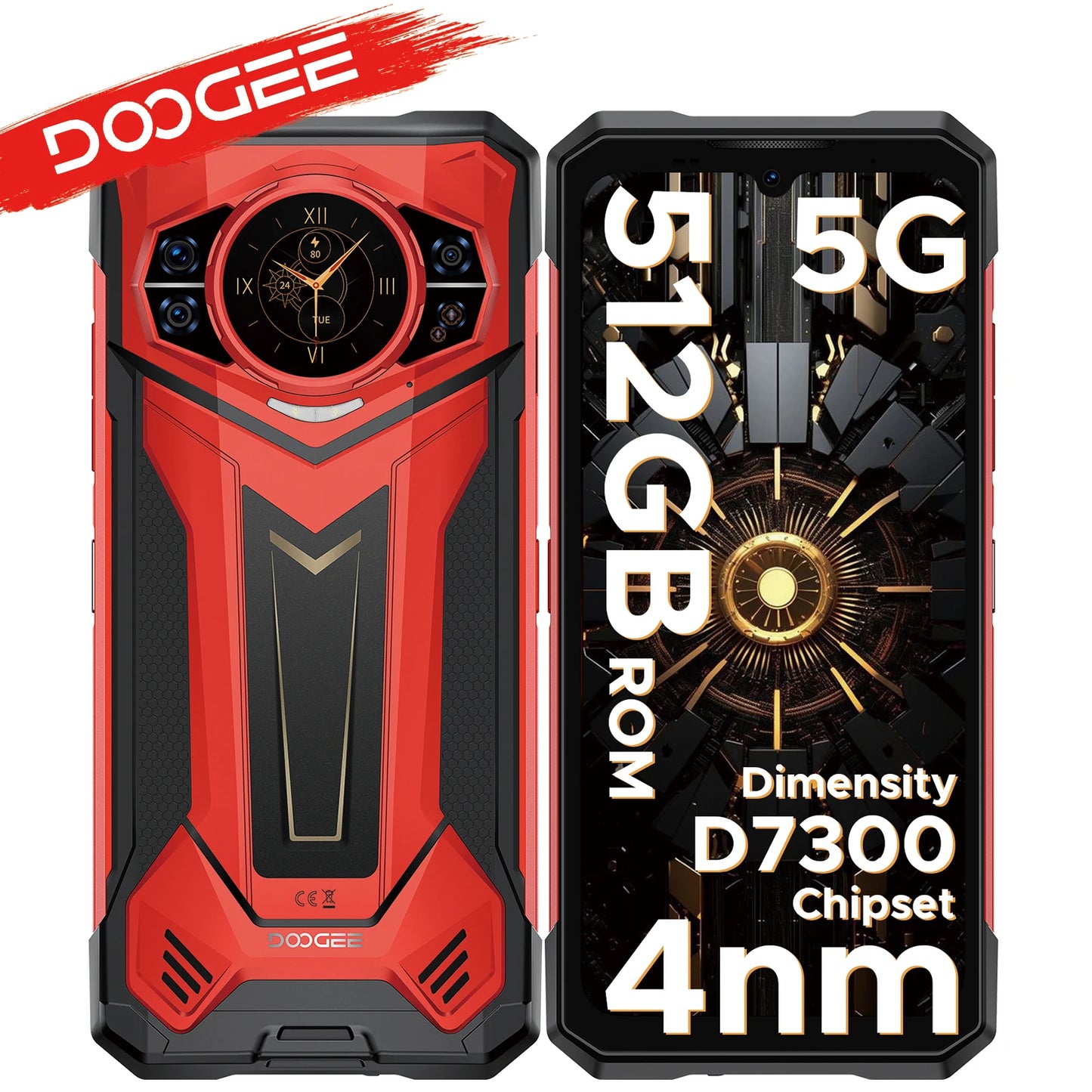 DOOGEE S200 Plus 5G – Smartphone Rugged Puissant & Innovant - BLACKBEARD OUTDOOR INDUSTRIES