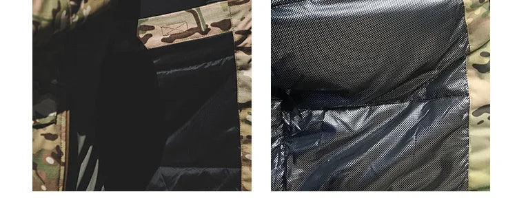 Veste M65 Tactique Chauffante pour Homme – Hiver, Coupe-Vent, Imperméable, Camouflage - BLACKBEARD OUTDOOR INDUSTRIES