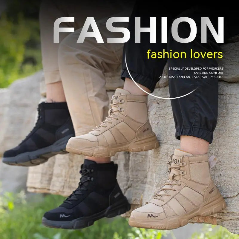 Chaussures de Sécurité Hommes & Femmes – Embout Acier – Antidérapantes & Légères – Certifiées CE - BLACKBEARD OUTDOOR INDUSTRIES
