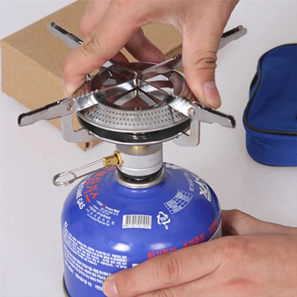 LISM Mini Réchaud à Gaz Portable pour Camping - BLACKBEARD OUTDOOR INDUSTRIES