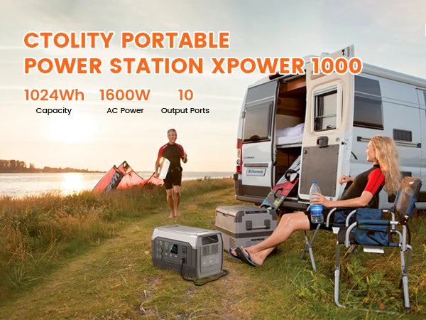 Générateur Solaire Portable avec Batterie LiFePO4 | UPS intégré | Sortie 110V / 220V AC | Idéal pour Camping, Maison, Secours - BLACKBEARD OUTDOOR INDUSTRIES