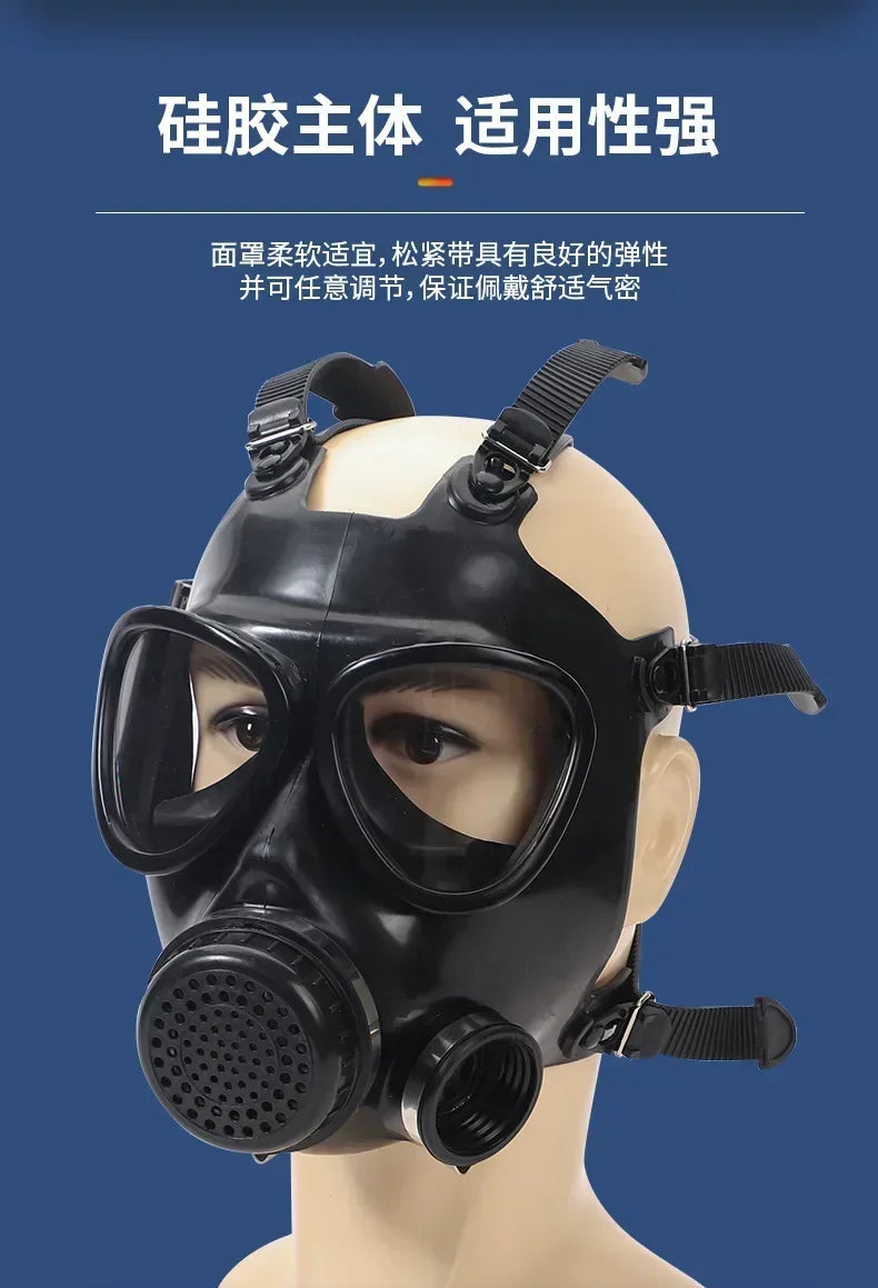 Masque Anti-Gaz et Fumée MF11B – Masque de Formation pour Urgences et Activités Extérieures BLACKBEARD OUTDOOR INDUSTRIES