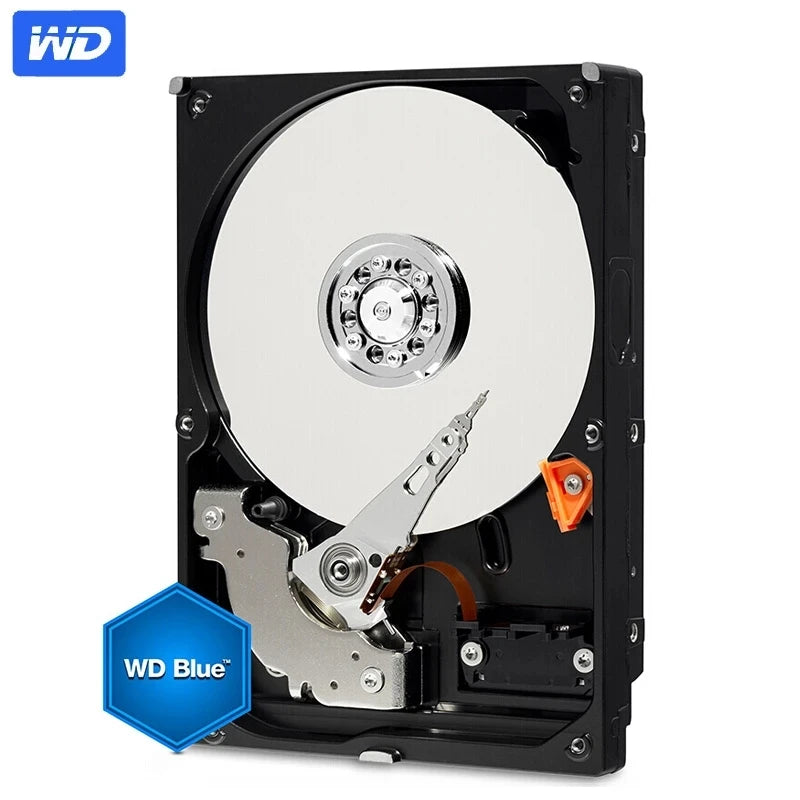 Western Digital WD BLUE 4TB 6T 3T2T 3.5" Hard Drive SATA III 500GB1THD Ma boutique