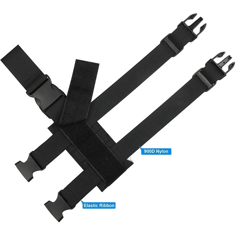 Holster de Cuisse MOLLE Universel – Plateforme de Support Tactique pour Pistolet, Réglable, Idéal pour Chasse, Paintball et Activités de Terrain BLACKBEARD OUTDOOR INDUSTRIES